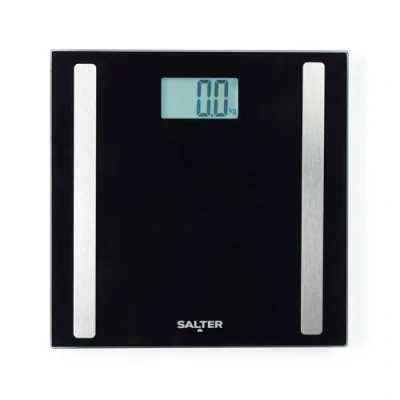 Immagine di Salter Smart Scale Scala di peso corporea personale, capacità 180 kg, 17 metriche del corpo, Health App, Body Fat/Acqua, Muscolo/Massa ossea, BMI e BMR, 8 utenti memoria, display