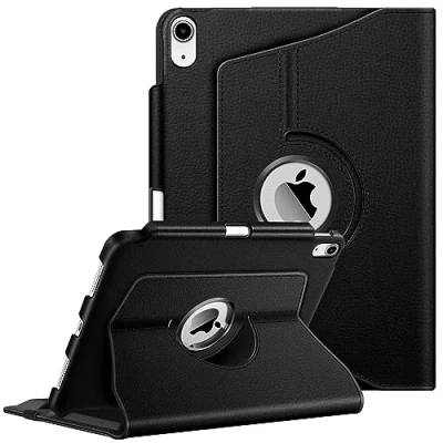 Immagine di FINTIE Rotating Custodia per iPad 10ª Generazione 10.9&quot; 2022 con Pencil Holder, 360 Gradi di Girevole Cover Case Auto Sveglia/Sonno, Nero
