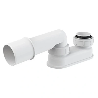 Immagine di Sifone per AB ueberlaufgarnitur DN 50 Vasca da bagno Sifon syfon Extra piatto lino iPhon