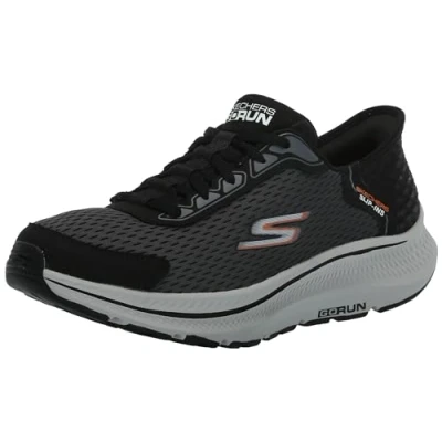 Immagine di Skechers Hands Free Slip ins Go Run Consistent 2.0 Empower, Scarpe da Ginnastica Uomo, Nero Grigio Scuro, 41.5 EU