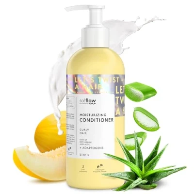 Immagine di So!Flow Balsamo Nutriente per Capelli Ricci con Estratti di Semi Lino e Agrumi Scopri i Segreti dei Perfetti una Formula Ricca Proteine ed Oli Essenziali