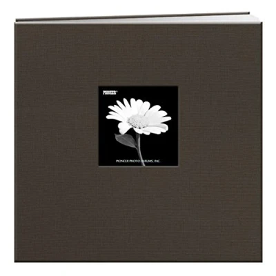 Immagine di Pioneer Fabric Frame Scrapbook 12&quot;X12&quot; Warm Mocha