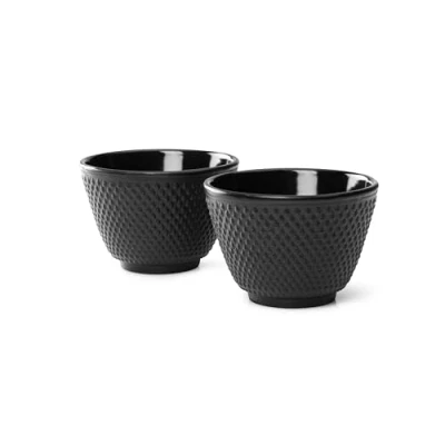 Immagine di Bredemeijer G004Z Tazzine Jang, nero (set di 2), 100 ml
