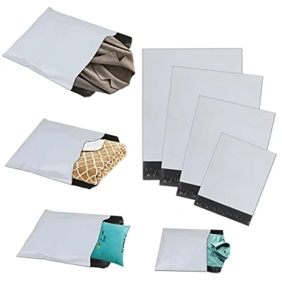 Immagine di huruirui Buste per Spedizioni Sacchetto di Plastica Grande 4 Diverse Dimensioni Vinted Postali Autoadesive Opache Abbigliamento Logistica Imballaggio Trasporto 30pcs