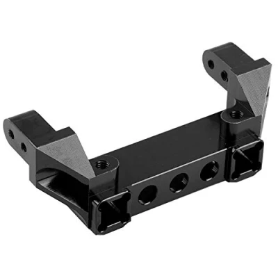 Immagine di Dilwe Supporto per Paraurti Anteriore RC, in Lega di Alluminio 4 RC Crawler Car (Nero)