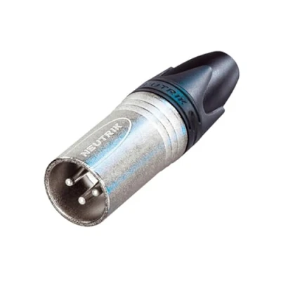 Immagine di Neutrik NC3MXX Connettore XLR Spina dritta Numero Poli (num): 3 Argento 1 pz.