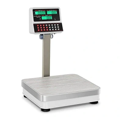 Immagine di Steinberg Systems Bilancia prezzatrice SBS PW 100/10 100 kg campo di misura / 10 g precisione display LCD con dispositivo illuminazione e qualitativamente eccellente