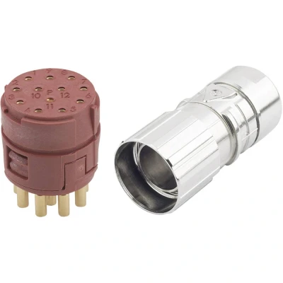 Immagine di Connettore EPIC® M23 a 12 poli in set 75009702 KIT D6 POL FEMALE LAPP Contenuto: 1