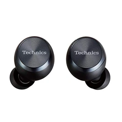 Immagine di Technics EAH AZ70WE K Cuffie Bluetooth, Auricolari True Wireless, Tecnologia Energetic, Cancellazione Rumore Dual Hybrid, Ricarica Rapida, Compatibilità Assistenti Vocali, Nero, In Ear