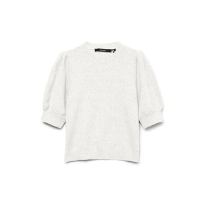 Immagine di Vero Moda Vmdoffy 2/4 Oneck GA NOOS Tshirt basic, Donna, Taglia: XS, Snow white