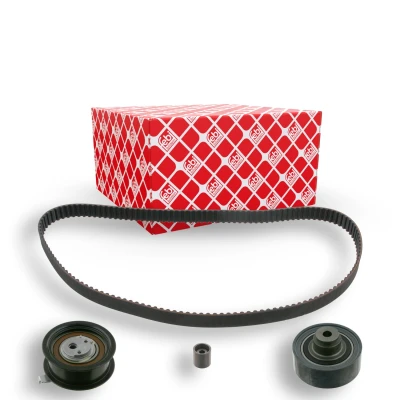 Immagine di FEBI BILSTEIN 30781 Kit cinghia di distribuzione 141 con profilo dente arrotondato VOLKSWAGEN: Golf 4, Polo IV Hatchback, 4 Variant
