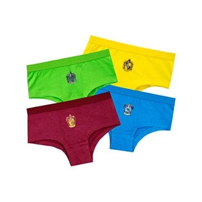 Immagine di Harry Potter Mutandine Confezione da 4 Hogwarts Multicolore 7 8 Anni