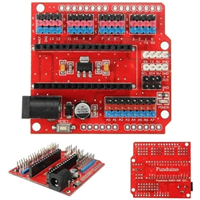 Immagine di DollaTek Modulo scheda di estensione I/O Shield Prototype espansione per Arduino V3.0