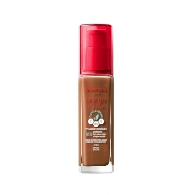 Immagine di Bourjois Fondotinta Healthy Mix Clean, 63N Cocoa, 30 ml