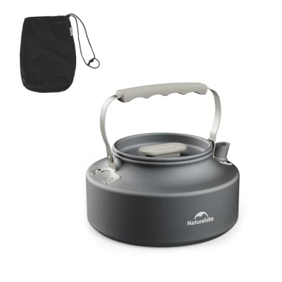 Immagine di Naturehike Kit di Pentole da Campeggio Utensili Cucina con Pentola Campeggio, Padella Antiaderente e Bollitore, Set Portatile Esterno per Viaggi Trekking ed Escursioni