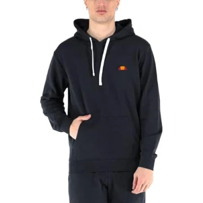 Immagine di Ellesse Felpa Cappuccio Logo Ricamo Piccolo (as6, Alpha, l, Regular, Nero, L)