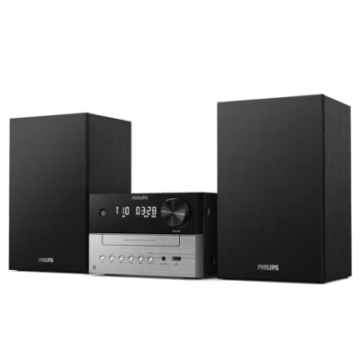 Immagine di Philips TAM3505 Micro System, black (Lettore CD, Bluetooth), Impianto stereo, Nero