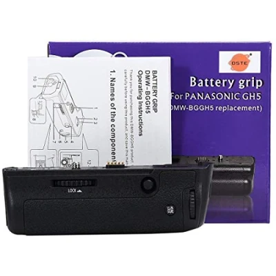 Immagine di DSTE dmw bggh5 bggh5gk verticale battery grip Compatibile per Panasonic Lumix DMC GH5