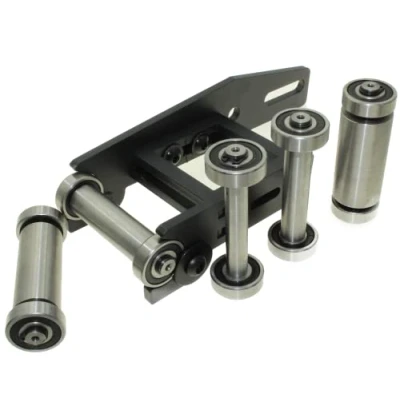 Immagine di Set completo per ruote con 5 piccole in acciaio, grinder 2 x 72 cm