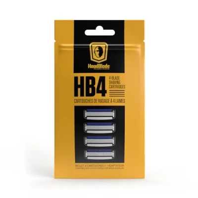 Immagine di HeadBlade HB4 Ricariche a Quattro Lame X4