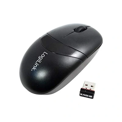 Immagine di RATÓN WIRELESS 2.4 GHZ, 3 BOTONES, NEGRO LOGILINK