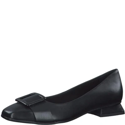Immagine di MARCO TOZZI Ballerine Donna in Pelle con Tacco a Blocco, Nero (Schwarz), 38 EU