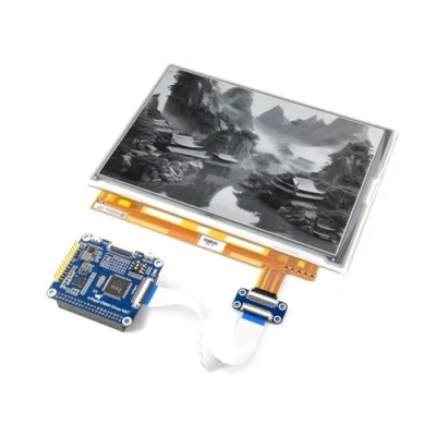 Immagine di Waveshare 9.7 inch E Ink Display HAT for Raspberry Pi Zero/Zero W/Zero WH/2B/3B/3B+ Paper Screen with 1200x825 Resolution IT8951 Controller USB/SPI/I80 Interface