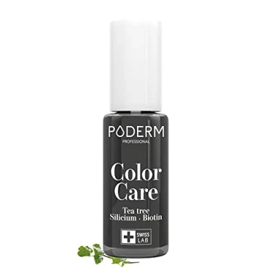 Immagine di PODERM MICOSI delle unghie Smalto colorato TEA TREE Prevenzione E TRATTAMENTO gialle/danneggiate dalla COLORE Mani/Piedi Swiss Made