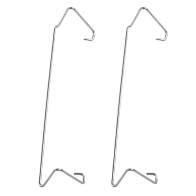 Immagine di AYPOHU 2 PCS Dissipate Calore Clip Morsetto Computer CPU Ventola di Raffreddamento In Acciaio Inox Filo Fissaggio Fibbia Staffa