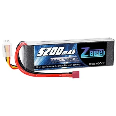 Immagine di Zeee 3S Lipo Batteria 11,1V 60C 5200mAh RC con Connectore Deans T Spina per FPV Racing UAV Drone Evader BX Veicolo Auto LKW Truggy Nave Modells Hobby