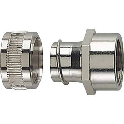Immagine di HellermannTyton 166 31300 PCS16 FF M20 NPB ML Raccordo a vite del tubo flessibile Metallo Piatto 1 pz.