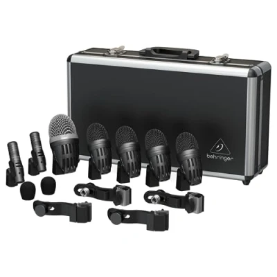 Immagine di Behringer BC1500 Set microfono per batteria da 7 pezzi premium applicazioni in studio e dal vivo