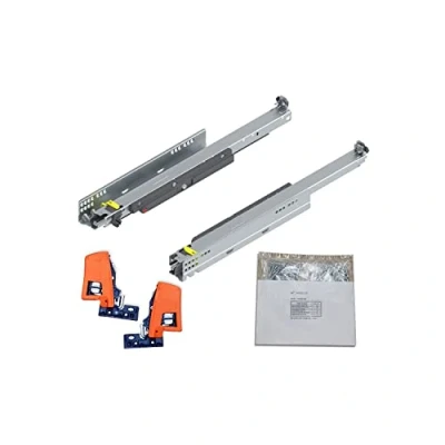 Immagine di Blum MOVENTO TIP ON 760H Guide per cassetti, 350 mm, estensione completa, 40 kg, 1 paio, con giunto e accessori di montaggio