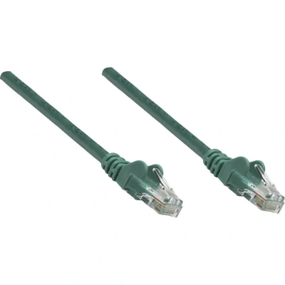 Immagine di Intellinet 739887 RJ45 cavo di rete, patch CAT 6 S/FTP 1.50 m Verde Schermatura a fogli, intrecciata, Privo alogeni 1 pz.