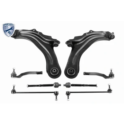 Immagine di VAICO V46 0671 Kit braccio oscillante, Sospensione ruota Assale anteriore EXPERT KITS + RENAULT: SCENIC 2, MEGANE 2 Kombi,