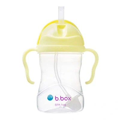 Immagine di b.box Tazza di apprendimento con cannuccia ponderata Banana Split 6+ mesi, 1 pezzo