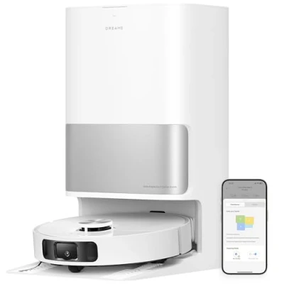Immagine di dreame L10s Ultra Gen 2 Robot Aspirapolvere e Lavapavimenti con MopExtend RoboSwing, Aspirazione 10.000 Pa, Stazione Base Automatica, 32 Livelli di Acqua,Batteria da 240 Min