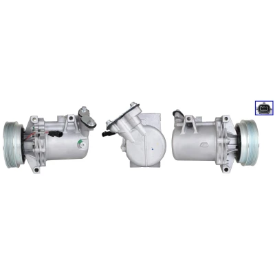 Immagine di LUCAS ACP01213 Compressore Aria Condizionata PAG 100 YF R134a, R1234yf NISSAN: Juke, NV200 / Evalia Bus, Pulsar Hatchback