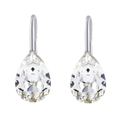 Immagine di SILVEGO Orecchini da Donna in Argento 925 con Cristallo Swarovski Trasparente Goccia