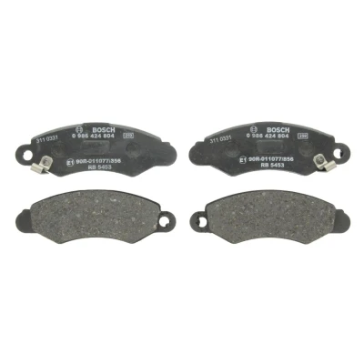 Immagine di BOSCH 0 986 424 804 Kit pastiglie freno Low Metallic con segnalatore acustico usura SUZUKI: SWIFT 2