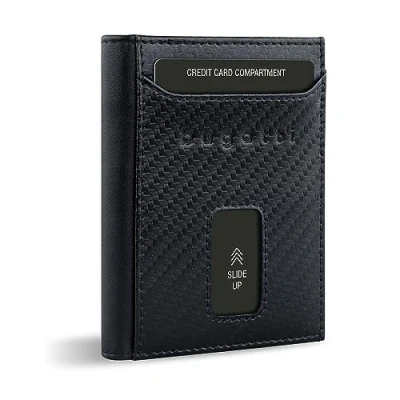 Immagine di bugatti Secure SLIM Portafoglio, Uomo, Taglia: One Size, Schwarz