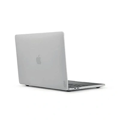 Immagine di aiino Soft Shell Cover semitrasparente MacBook, Custodia Rigida Finitura Opaca, Ultraleggera e Resistente, Case Protettivo per MacBook Pro 13 (2020/2022), Antigraffio Antiurto, Bianco