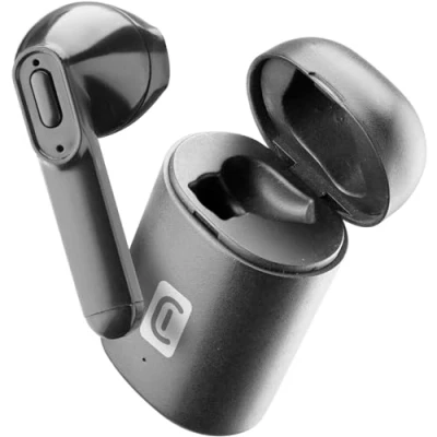 Immagine di cellularline Power Capsule Cuffia Auricolare Mono Bluetooth con Custodia di Ricarica
