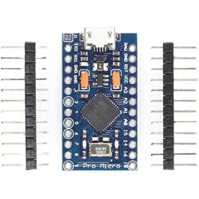 Immagine di Paradisetronic.com PRO Micro Modulo 3V con ATmega32U4, Scheda Arduino Leonardo Simile, 3,3 V, 8 MHz
