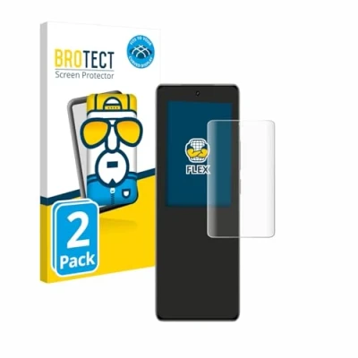 Immagine di brotect Pellicola Copertura Completa per realme GT 6 (2 Pezzi) Full Cover 3D Curvo