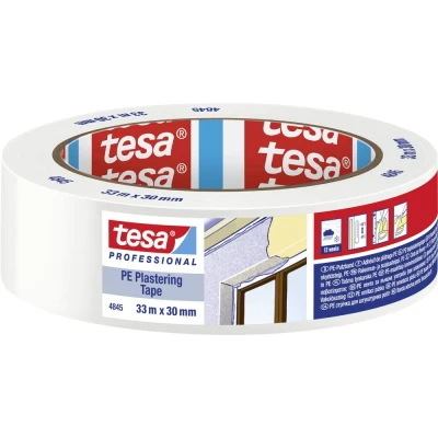 Immagine di tesa PE 04845 00000 00 Nastro goffrato tesa® Professional Bianco (L x L) 33 m 30 mm 1 pz.