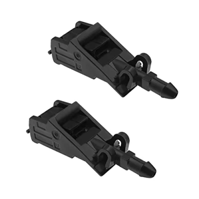Immagine di VGOL 2pcs Ugelli Lavavetri Tergicristallo Anteriori Per Auto 6RD955985 6E0955985A Getto Spray Compatibile Con Golf Bora MK4 Passat B5 Polo