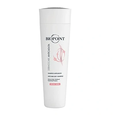 Immagine di Biopoint Dermocare Anticaduta Capelli Shampoo Donna, Deterge con Delicatezza, Fortifica e Volumizza i Capelli, Favorendone la Vitalità, 200 ml