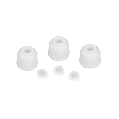 Immagine di stonylab 3 Confezione Tappi a Vite in Plastica di Ricambio Plastic Screw Caps per Adattatore Ingresso Termometro 14/20, 19/22 e 24/40, da