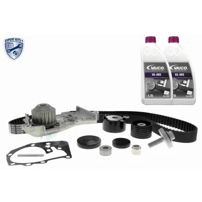 Immagine di VAICO V46 50024 pompa acqua + Kit Cinghia Distribuzione con refrigerante, materiale di montaggio, 132 RENAULT: CLIO 2, 3